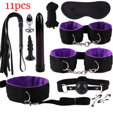 Load image into Gallery viewer, Sex Product Kit With Massagers &amp; BDSM Restraints For Couples
