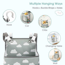 Load image into Gallery viewer, Storage Organizer Crib Hanging Caddy Organizer For Baby Essentials
