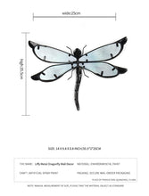 Load image into Gallery viewer, Metal Dragonfly Wall Artwork for Garden Decoration
