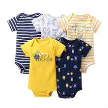 Load image into Gallery viewer, Different Types Of Baby Clothes Set 5pcs Of One Set 100%cotton
