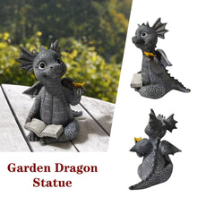 Load image into Gallery viewer, Outdoor Yard Decoration Resin Miniature Dragon Figurine Statue Lawn Decor For Garden
