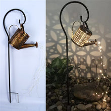 Load image into Gallery viewer, Solar Art Light Watering Can Lights Sprinkler Outdoor Garden Decor
