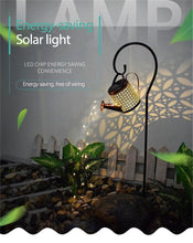 Load image into Gallery viewer, Solar Art Light Watering Can Lights Sprinkler Outdoor Garden Decor
