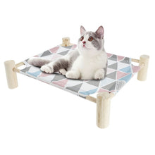Load image into Gallery viewer, Pet Hammock Bed Pet - Wooden Frame
