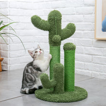 Load image into Gallery viewer, Cactus or Mushroom Scratching Post for Cat/Kitten
