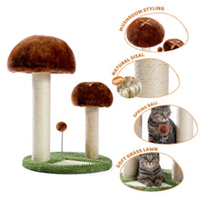 Load image into Gallery viewer, Cactus or Mushroom Scratching Post for Cat/Kitten
