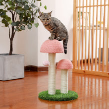 Load image into Gallery viewer, Cactus or Mushroom Scratching Post for Cat/Kitten
