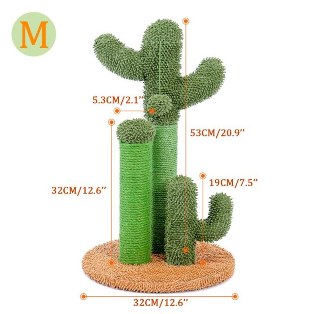 Cactus or Mushroom Scratching Post for Cat/Kitten