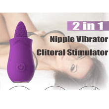 Load image into Gallery viewer, 10 Vibration Mini Licking Stimulator Rechargeable
