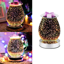Load image into Gallery viewer, 3D glass electric wax melting wax warmer
